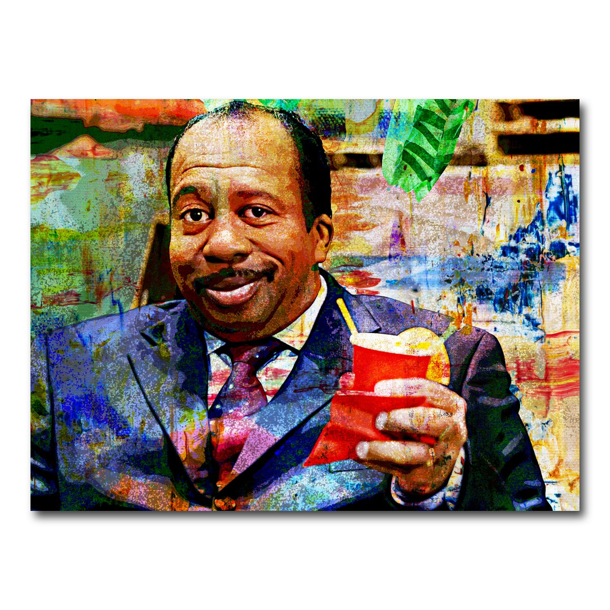 AUTO-MOCKUP WHITE | Stanley - The Office | 1 Piece | Gallery Wrap Canvas | group=4x3