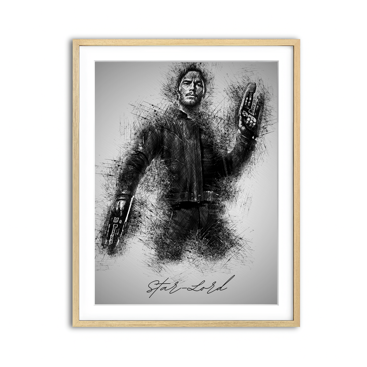 Framed Print 3x4 Natural