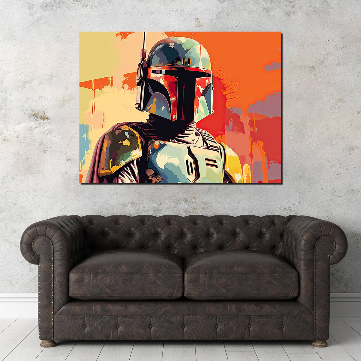 Star Wars Boba Wall Art