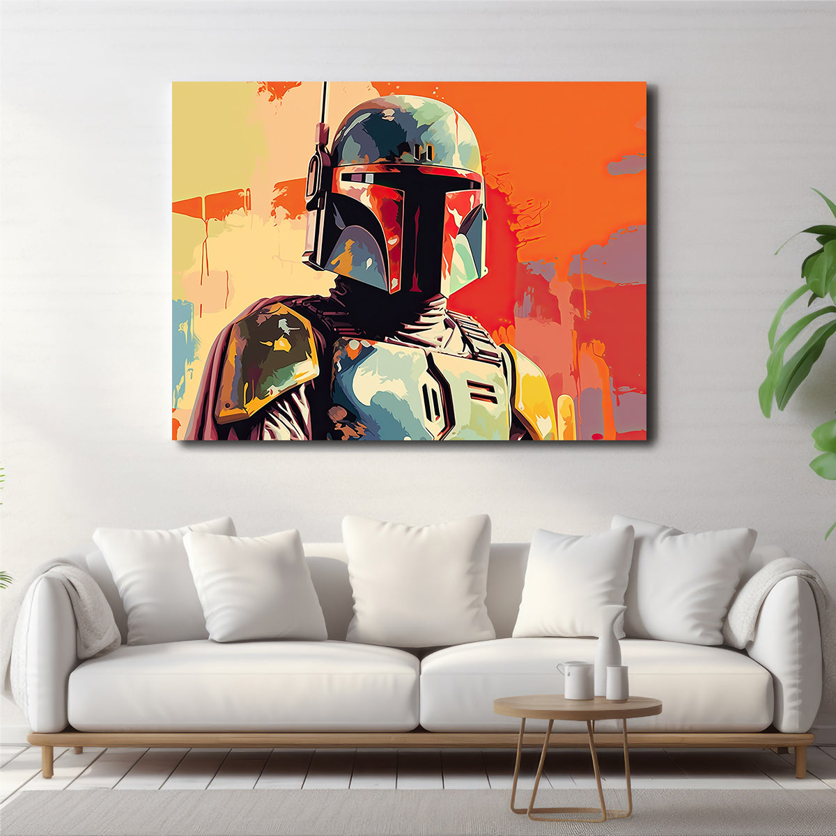 Star Wars Boba Wall Art
