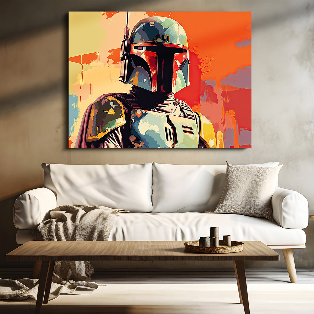 Star Wars Boba Wall Art