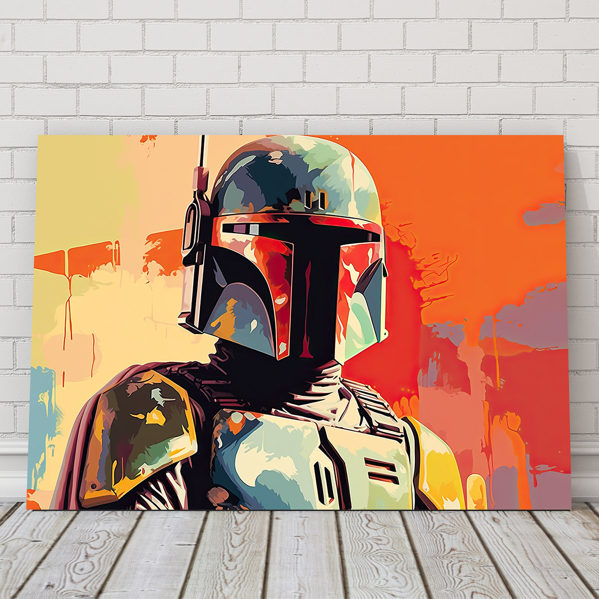Star Wars Boba Wall Art