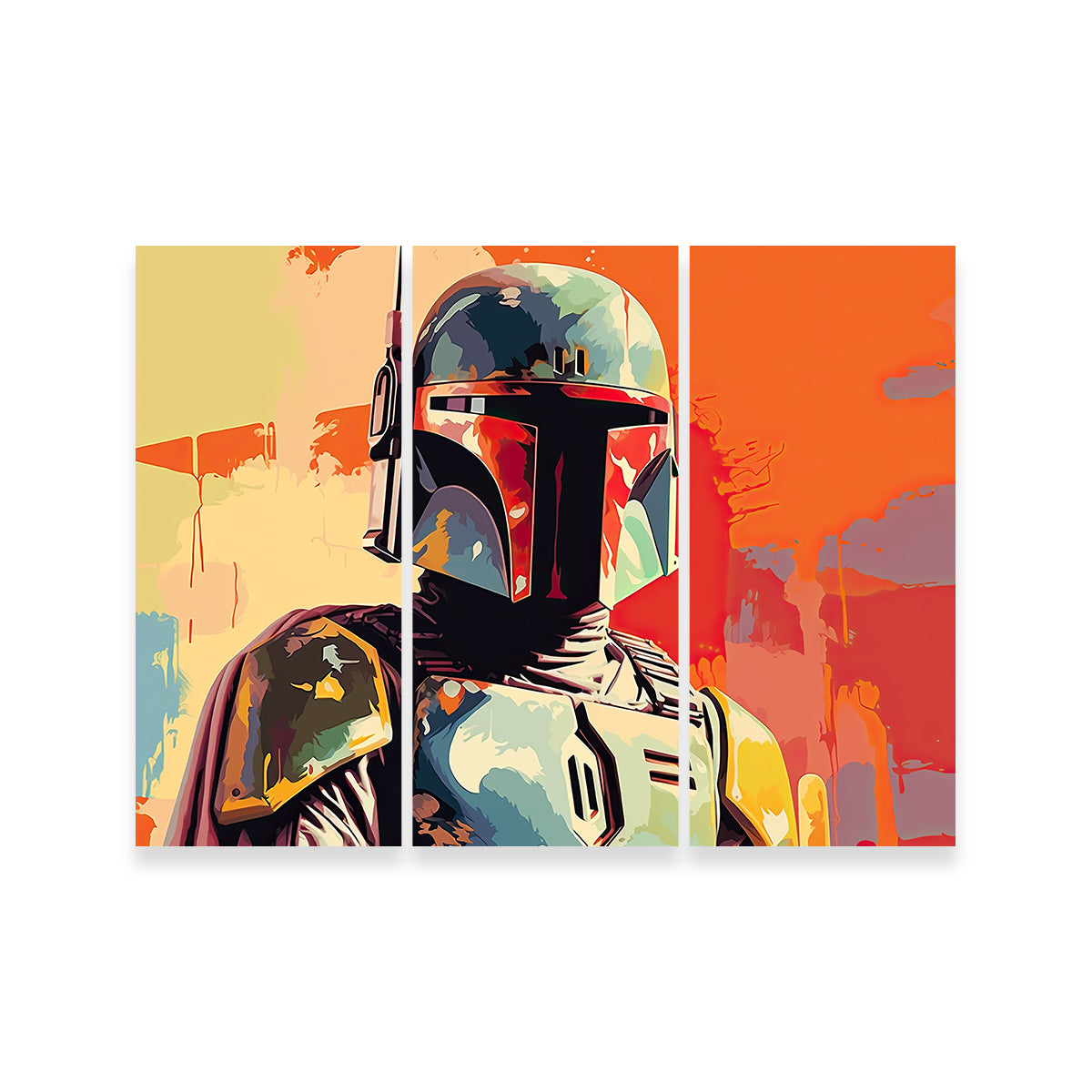 Star Wars Boba Wall Art