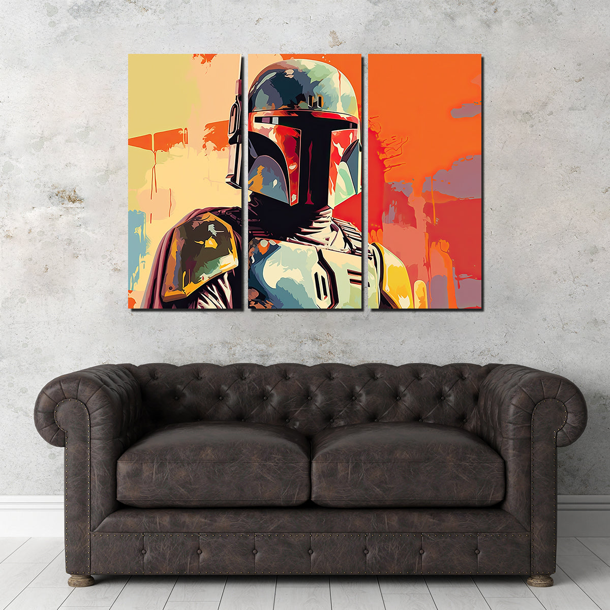 Star Wars  Boba Wall Art