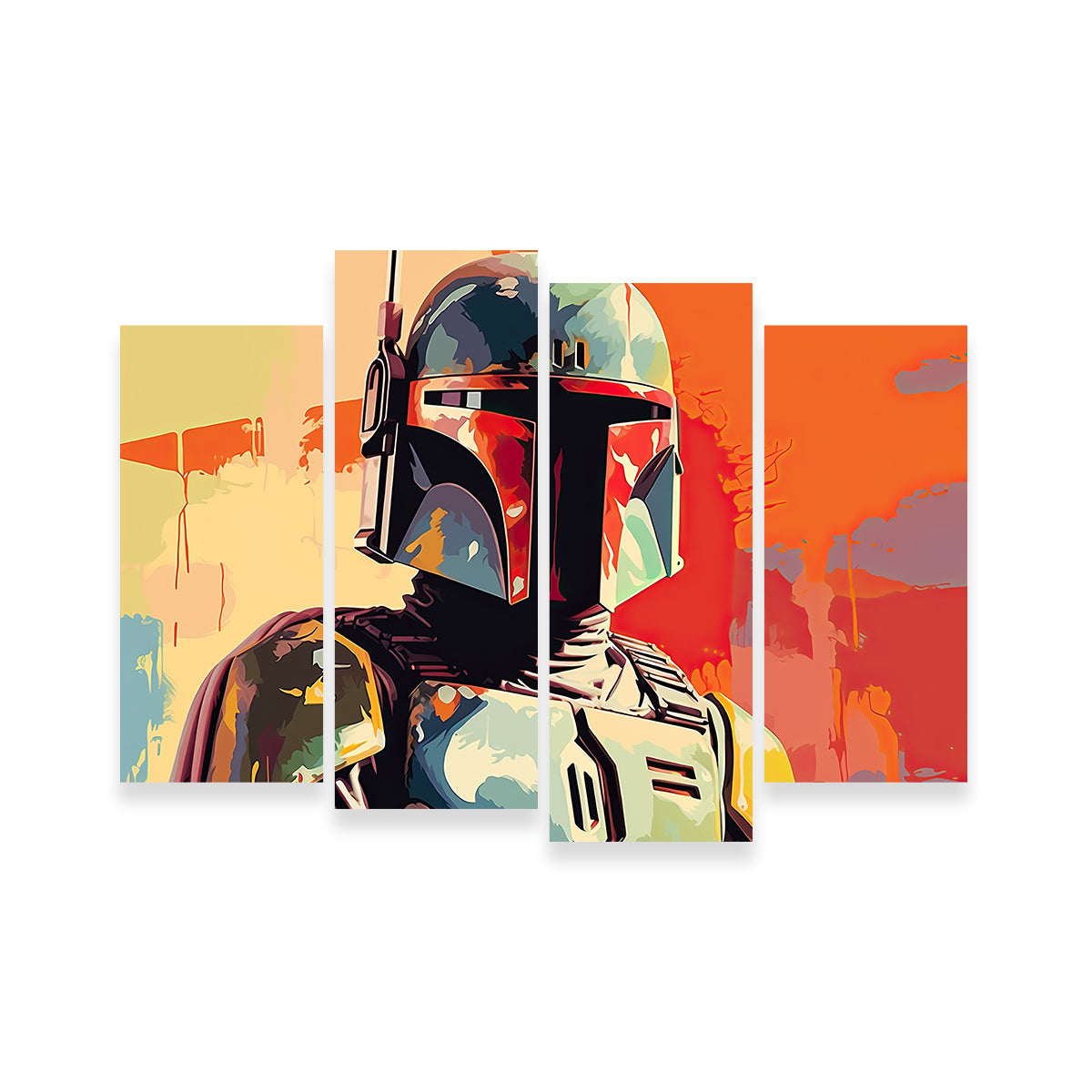 Star Wars Boba Wall Art