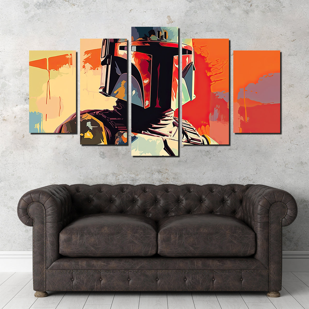 Star Wars Boba Wall Art
