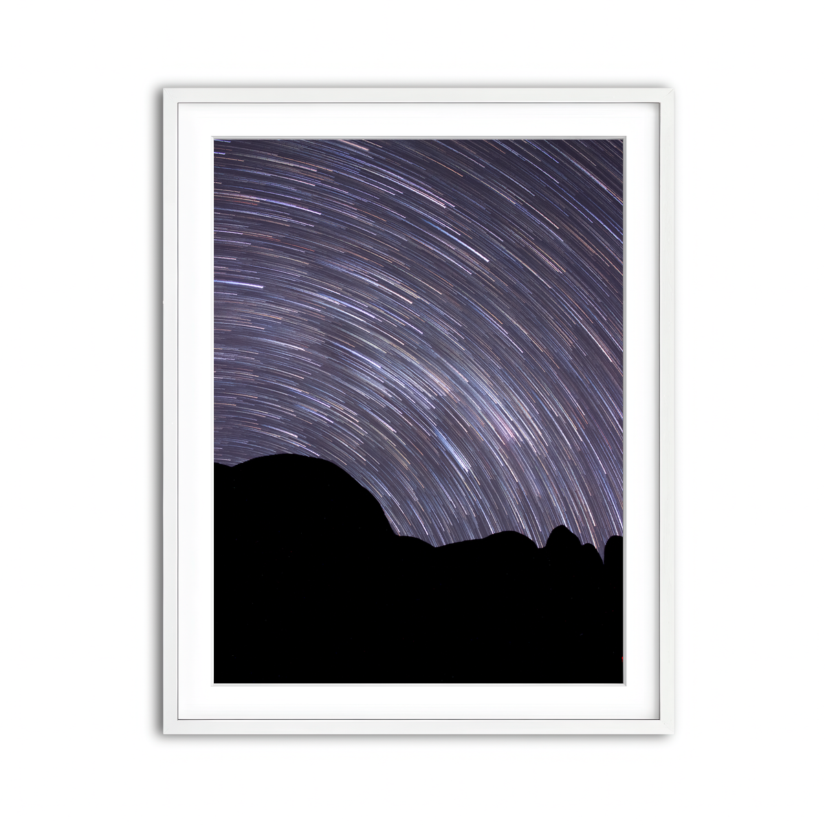 Framed Print 3x4 White