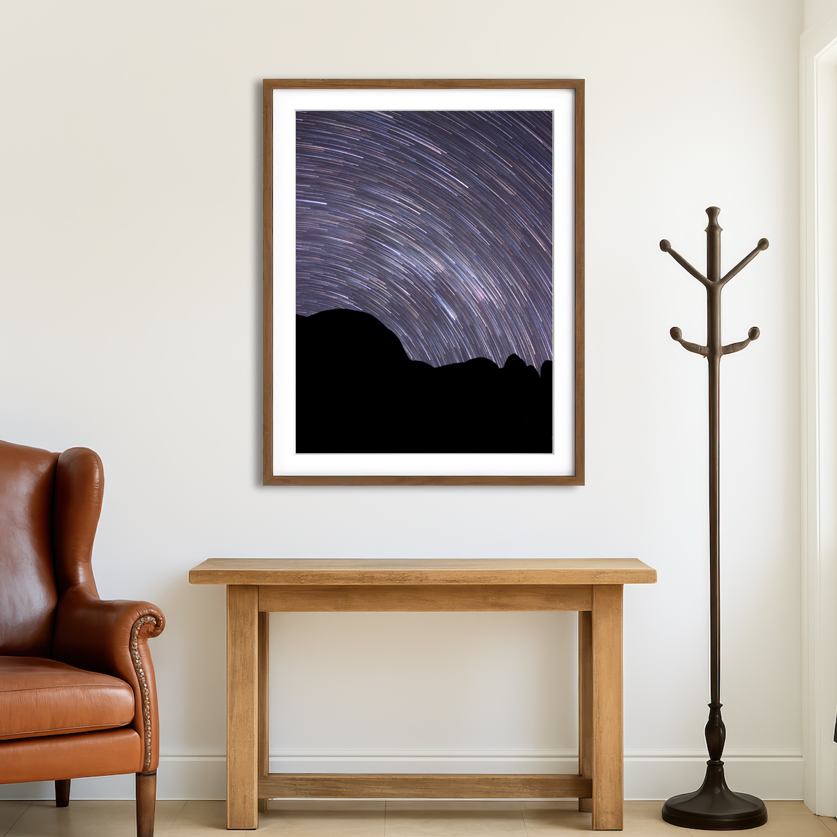 AUTO-MOCKUP ROOM | Star Rain Wall Art