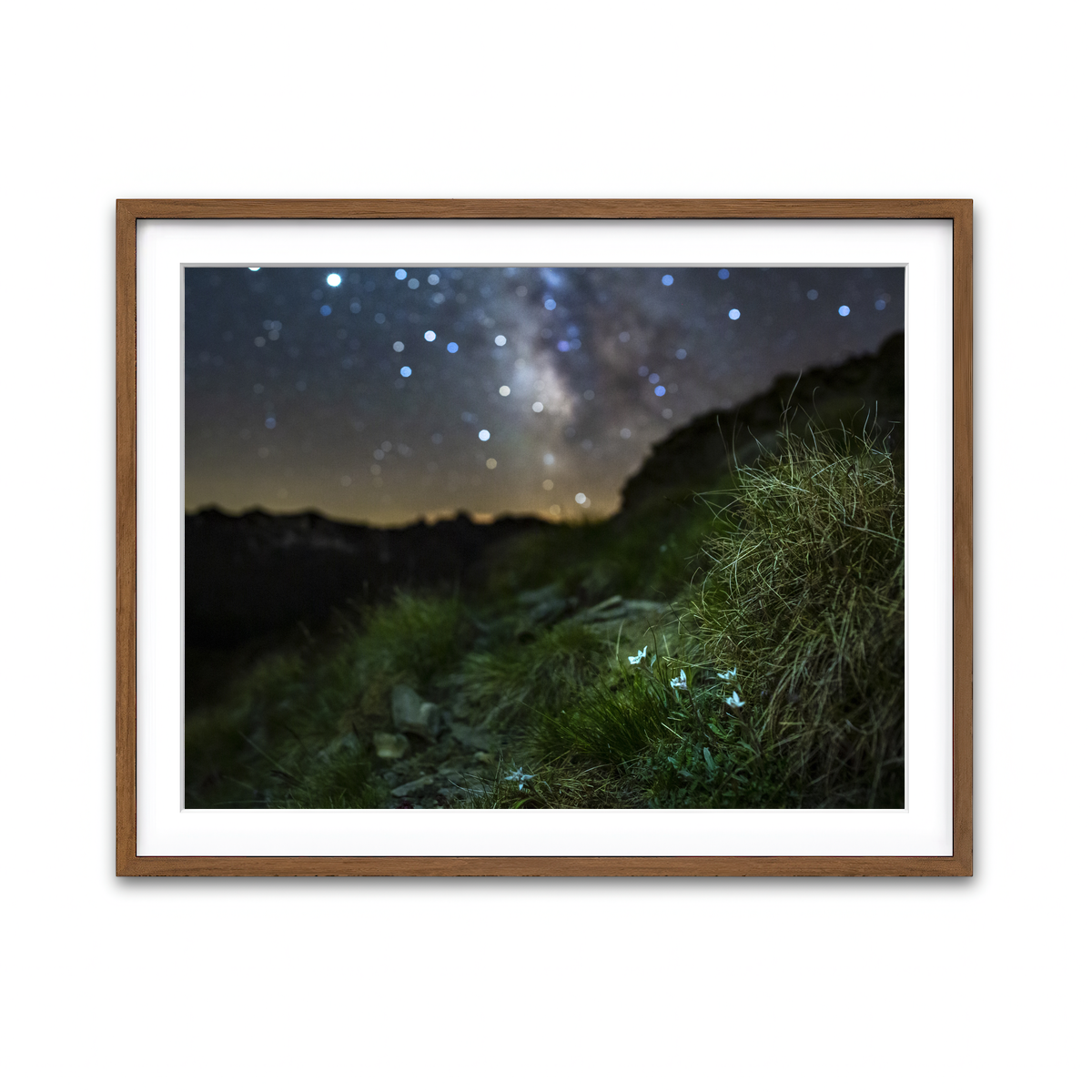 Framed Print 4x3 Walnut