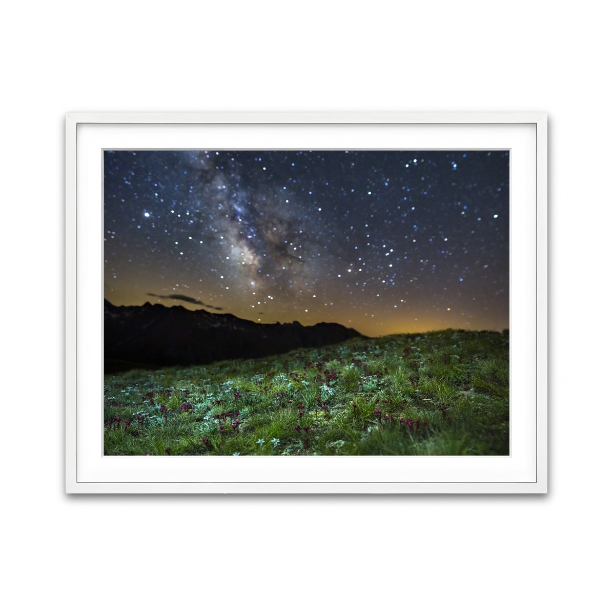 Framed Print 4x3 White