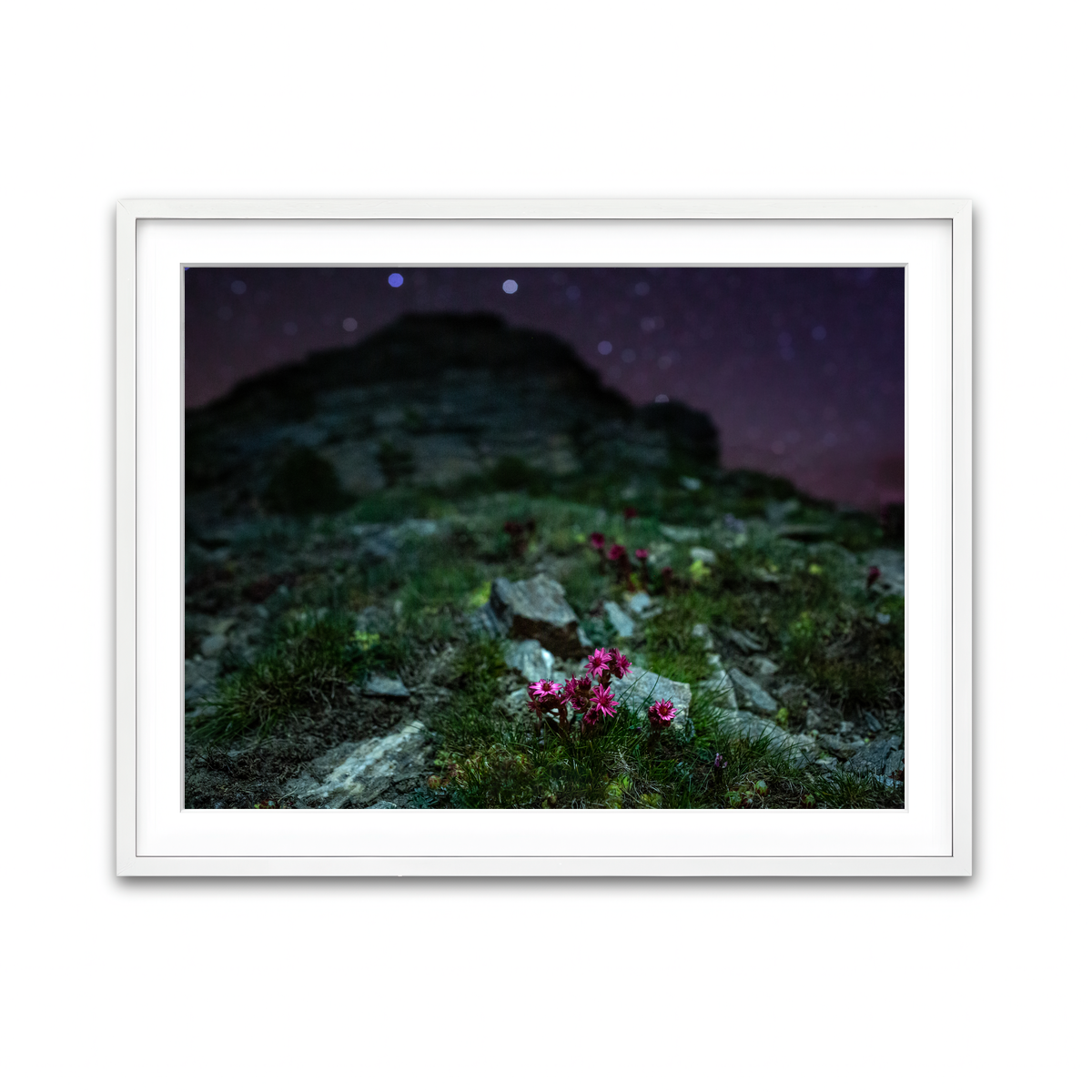 Framed Print 4x3 White