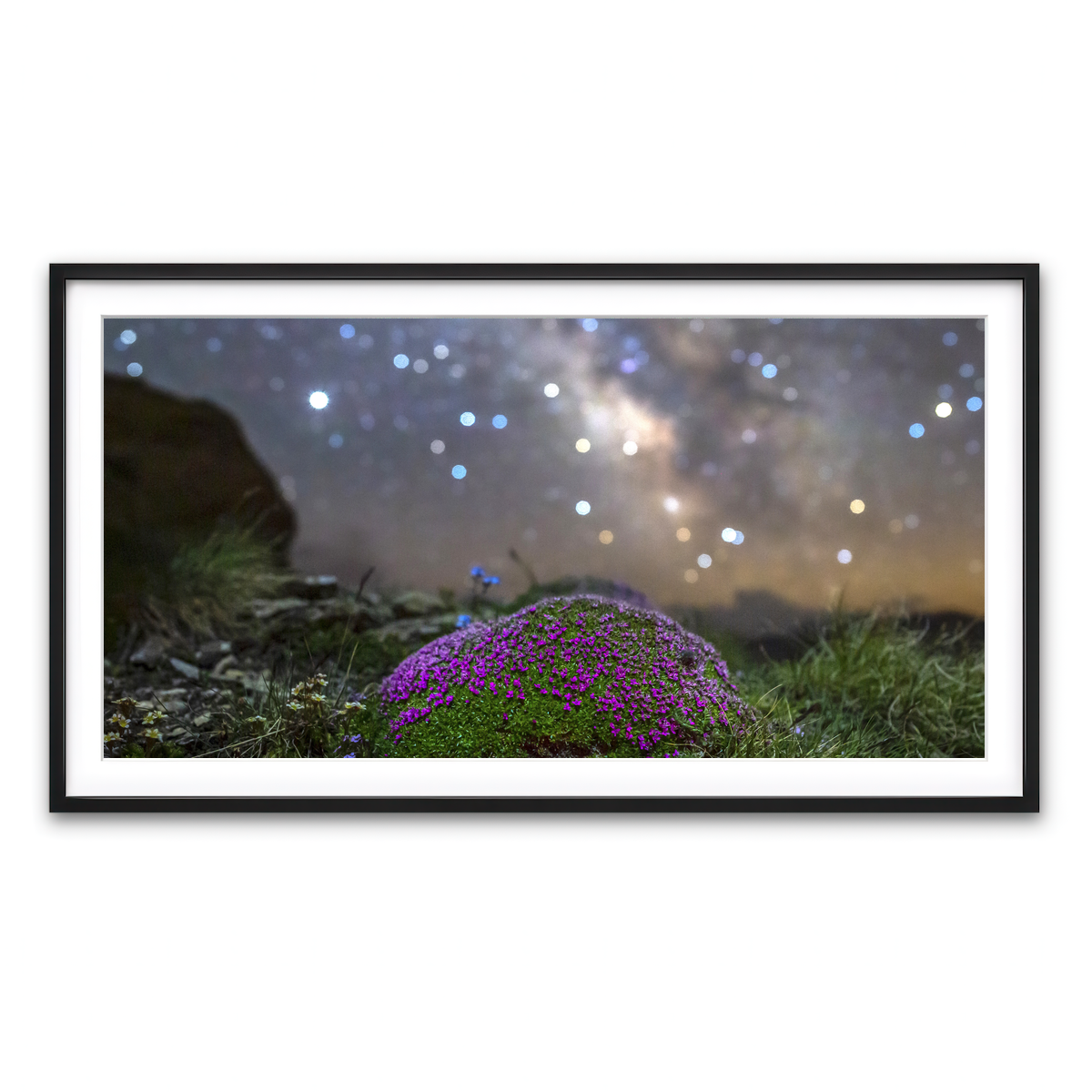 Framed Print 2x1 Black