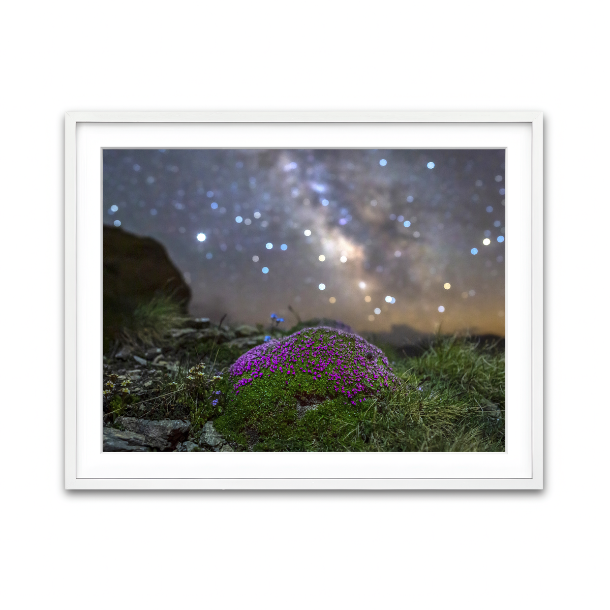Framed Print 4x3 White