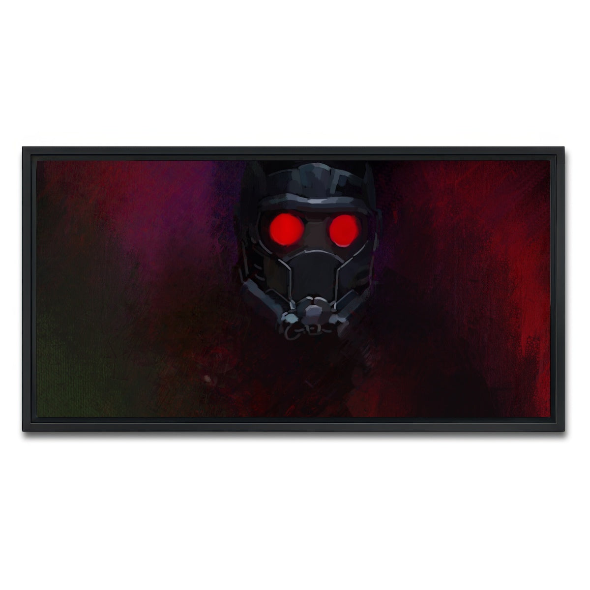 AUTO-MOCKUP WHITE | Star lord | 1 Piece | Black Framed Canvas | group=2x1