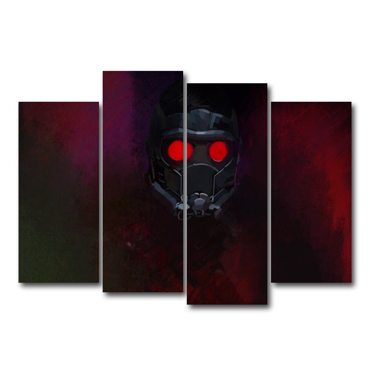 AUTO-MOCKUP WHITE | Star lord | 4 Piece | Gallery Wrap Canvas | group=4_normal