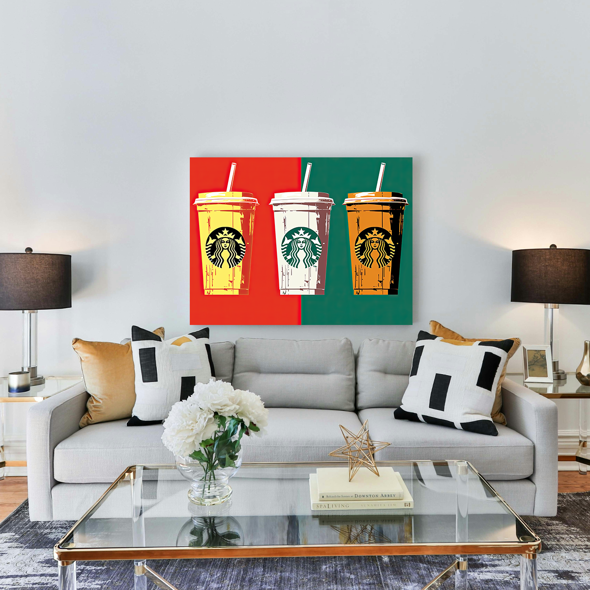 Starbucks Warhol Wall Art