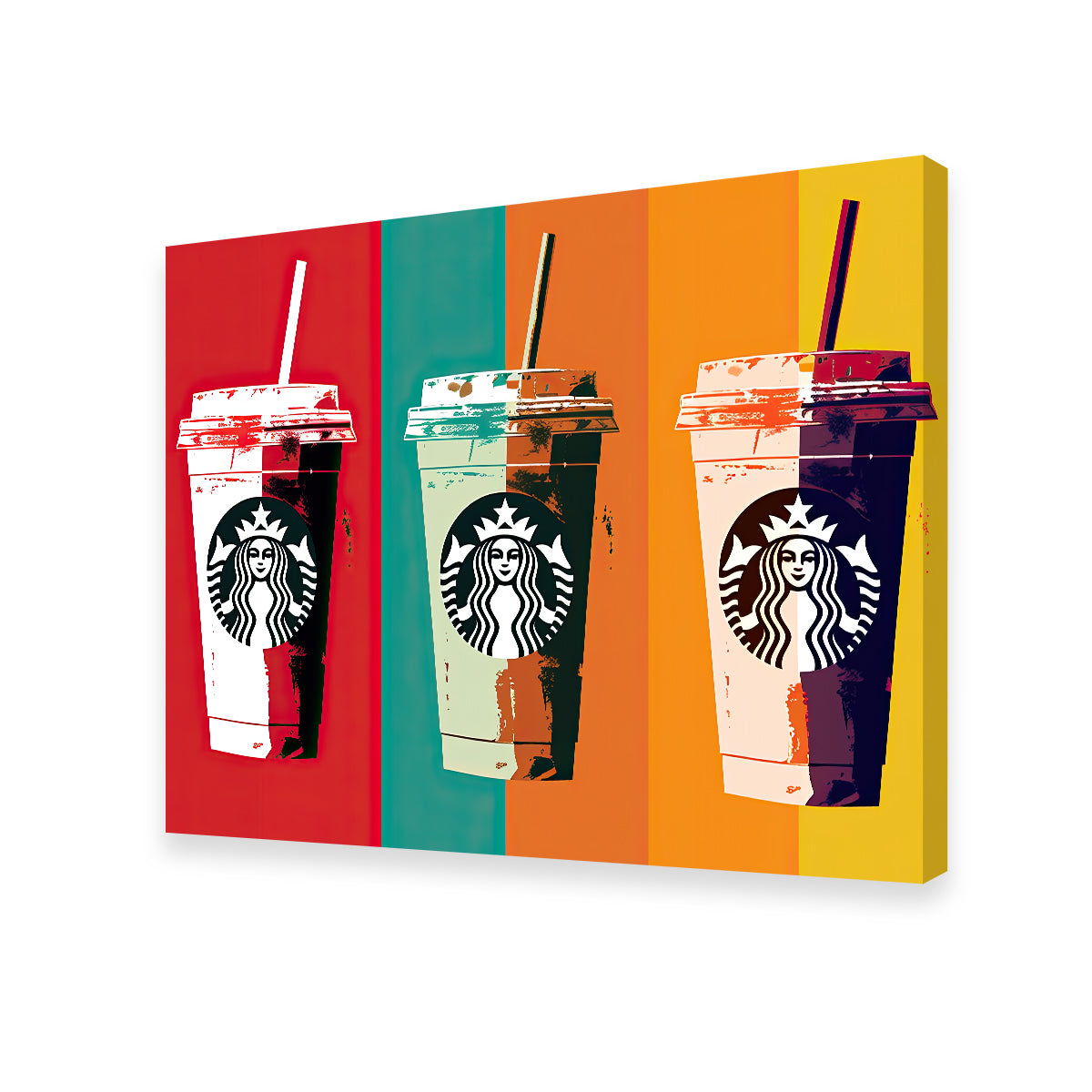 Starbucks Warhol Wall Art