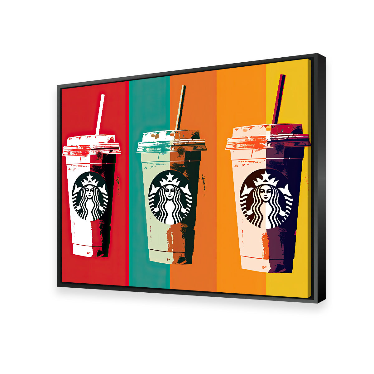 Starbucks Warhol Wall Art