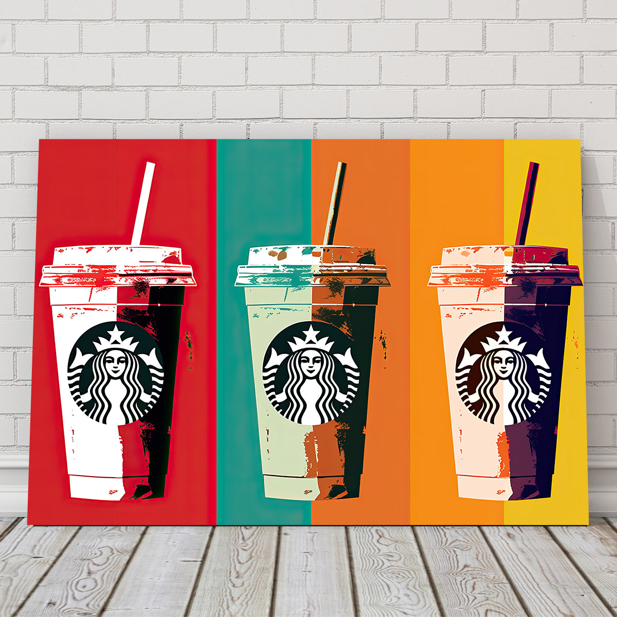 Starbucks Warhol Wall Art