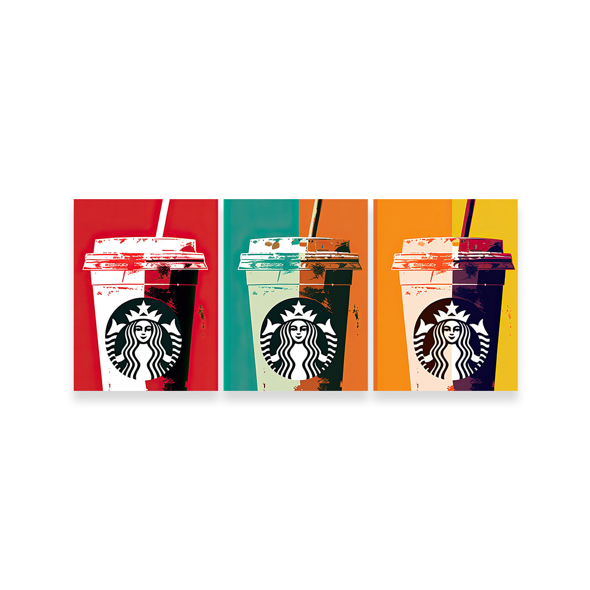 Starbucks Warhol Wall Art