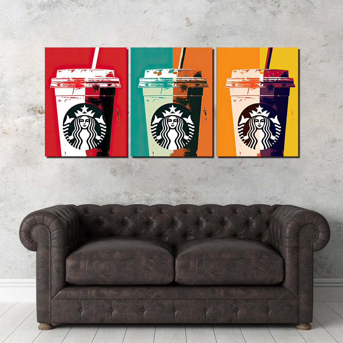 Starbucks Warhol Wall Art