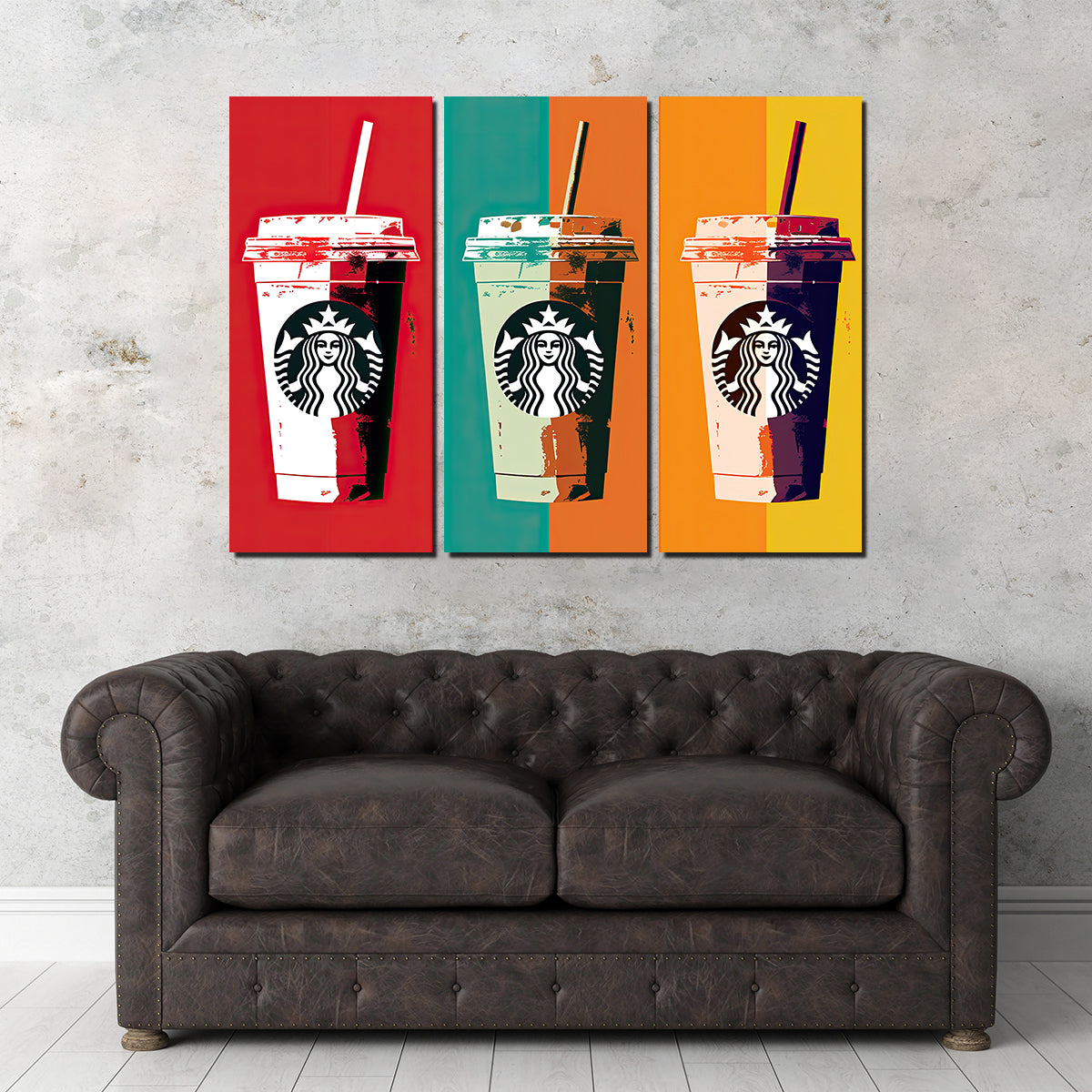 Starbucks Warhol Wall Art