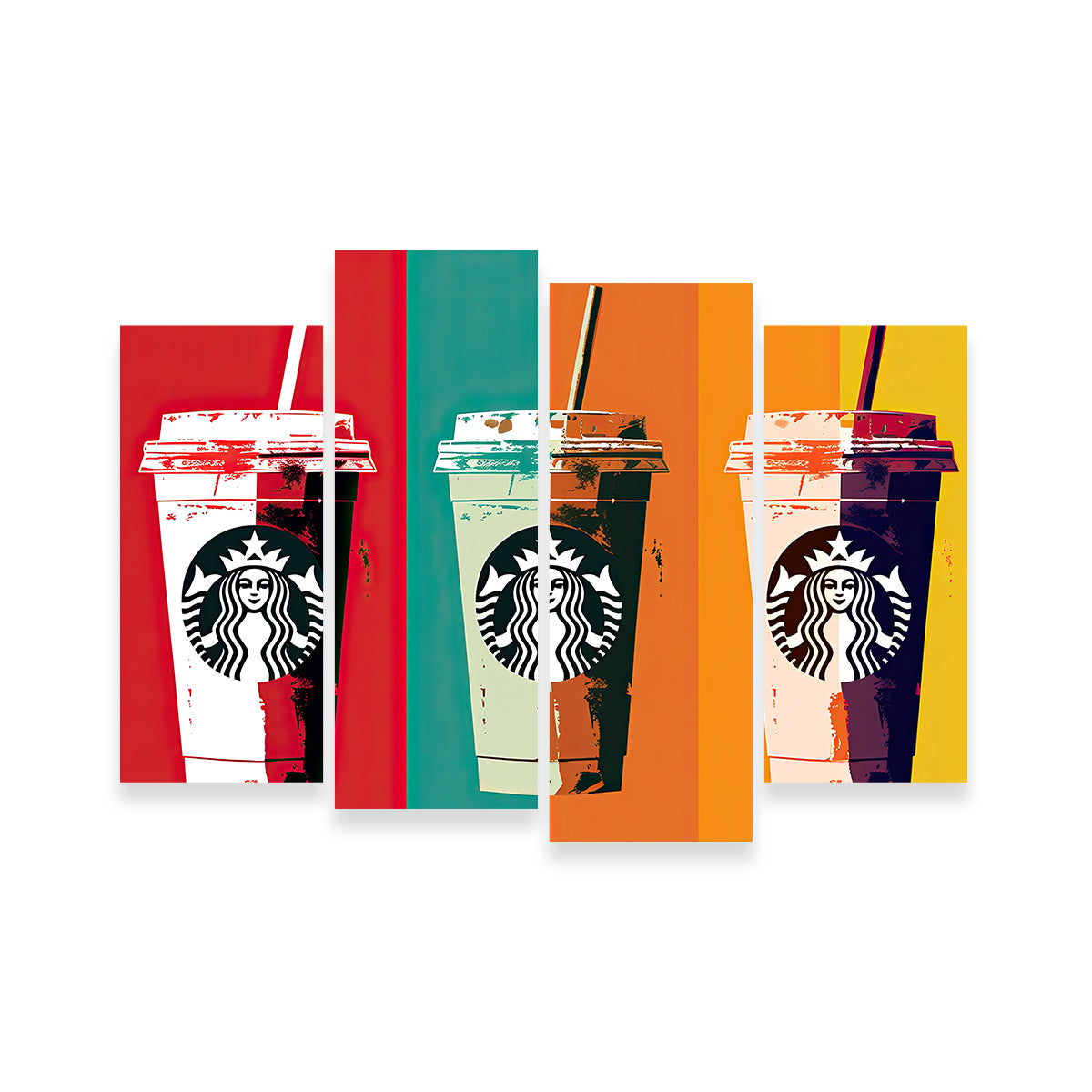 Starbucks Warhol Wall Art