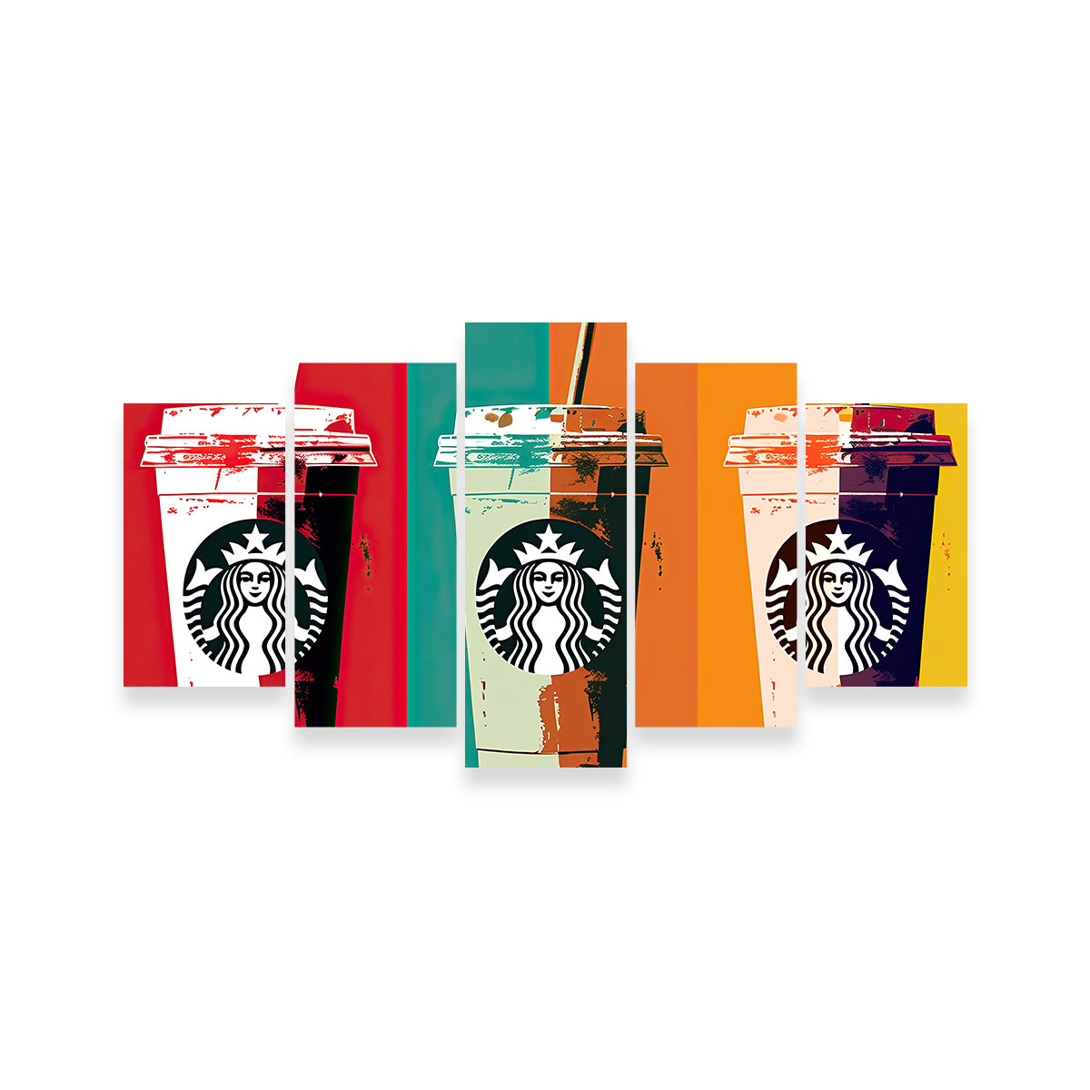 Starbucks Warhol Wall Art