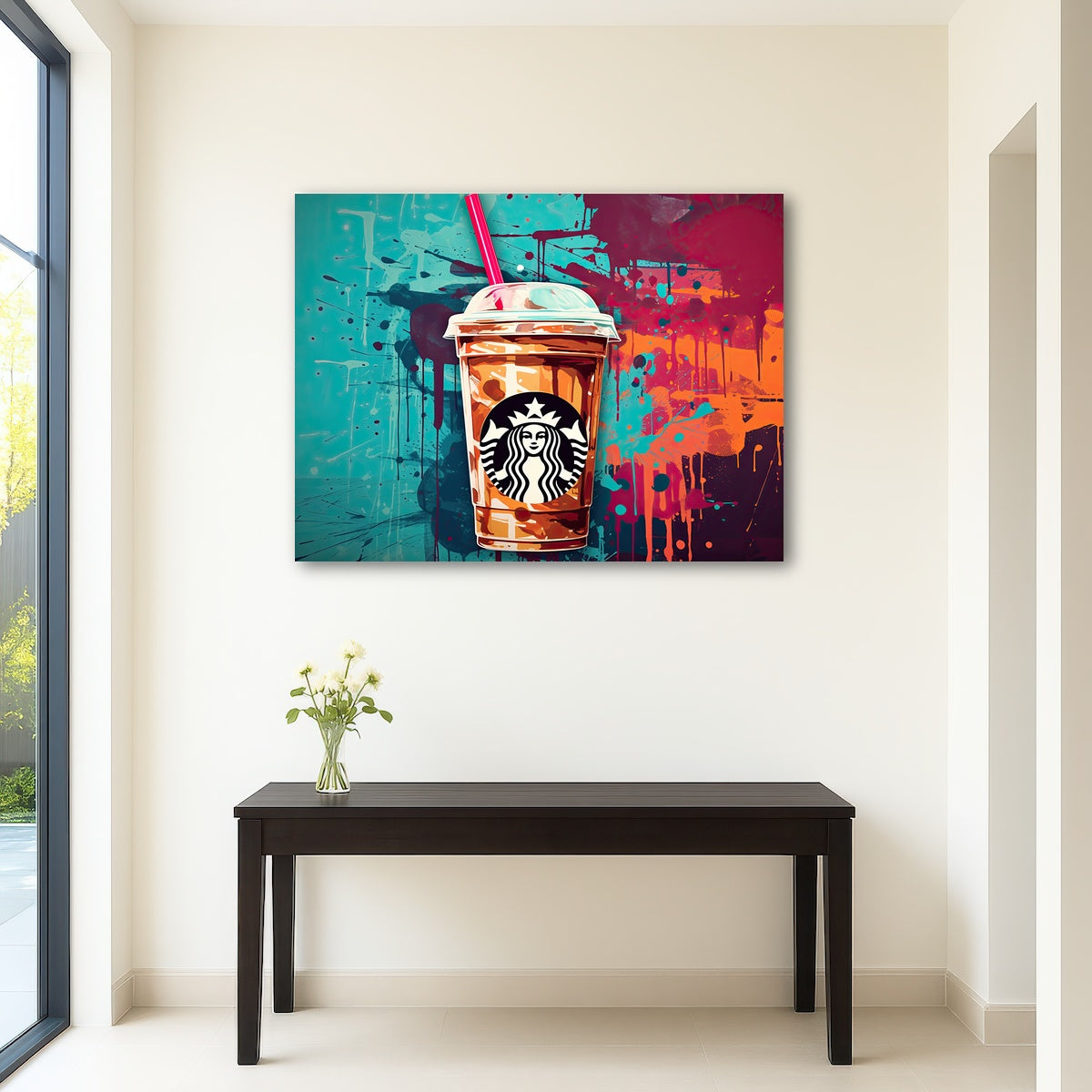 AUTO-MOCKUP ROOM | Starbucks Coffee Warhol