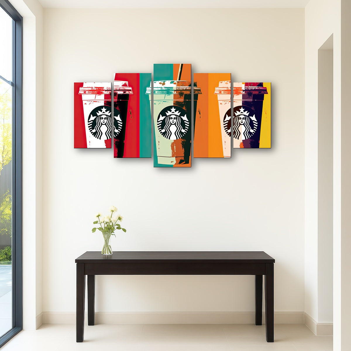 AUTO-MOCKUP ROOM | Starbucks Warhol