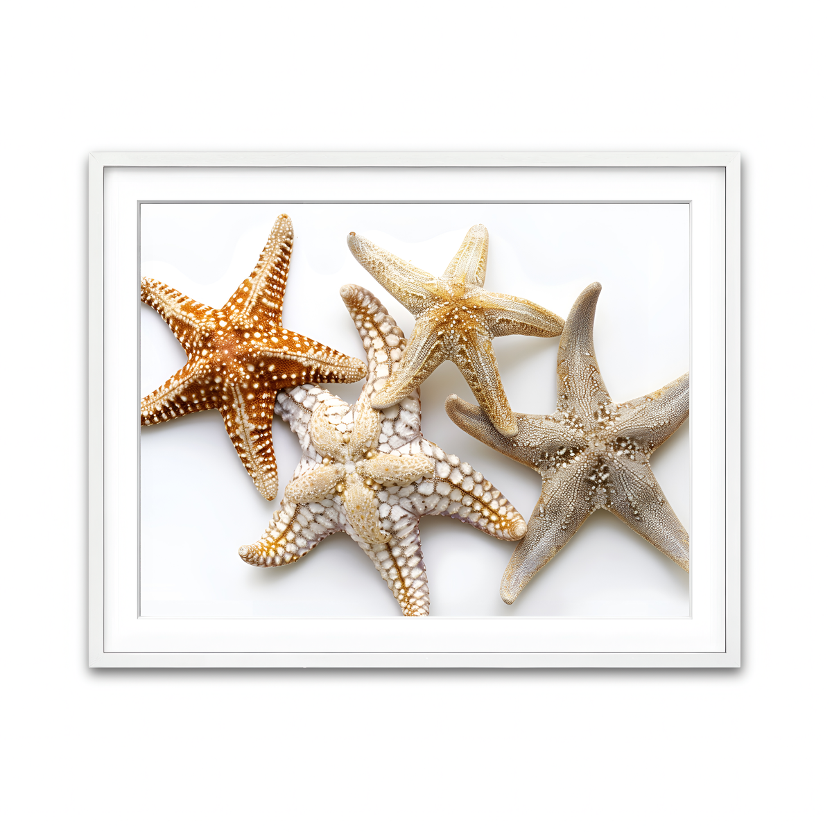 Framed Print 4x3 White