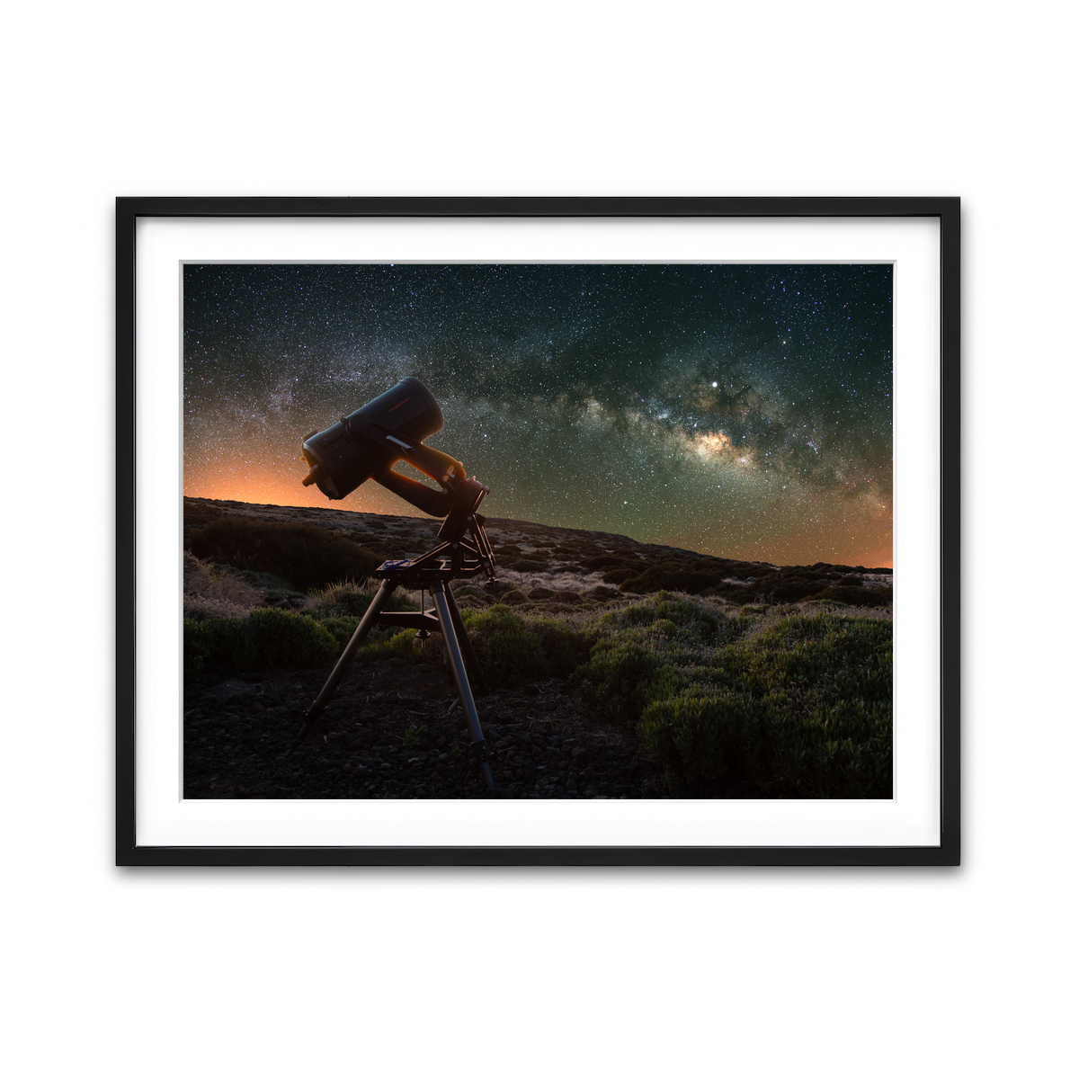 Framed Print 4x3 Black