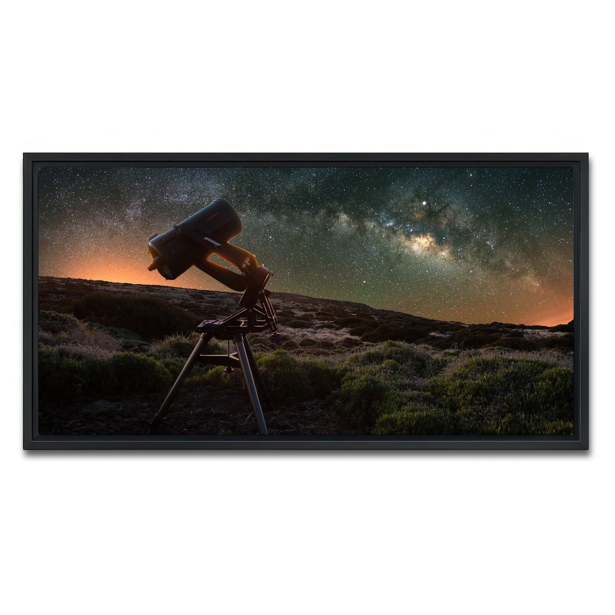 AUTO-MOCKUP WHITE | Stargazer | 1 Piece | Black Framed Canvas | group=2x1