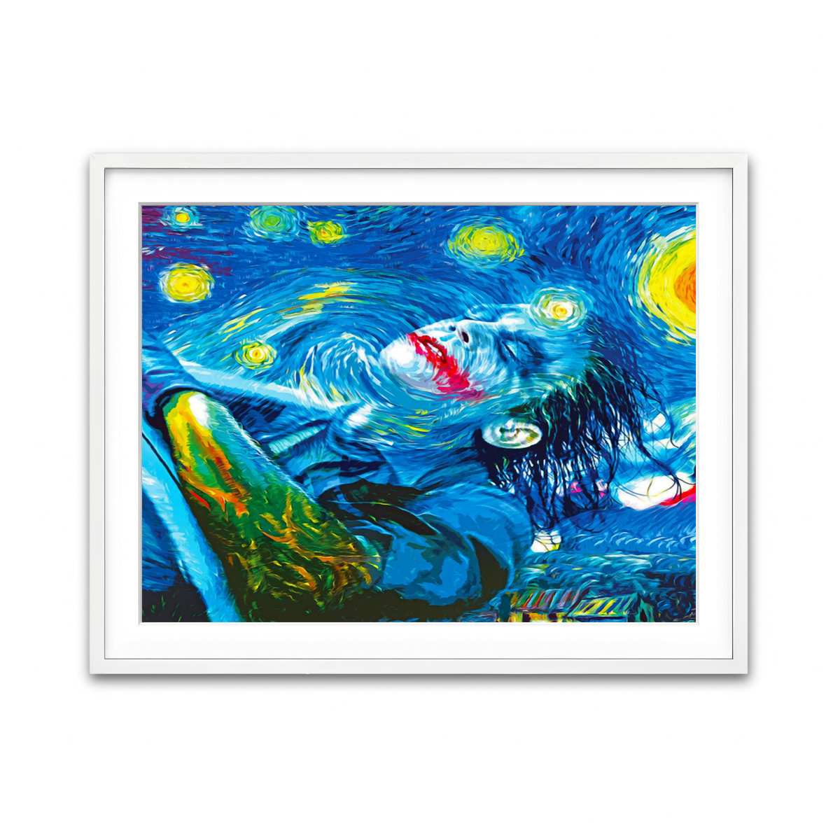 Framed Print 4x3 White