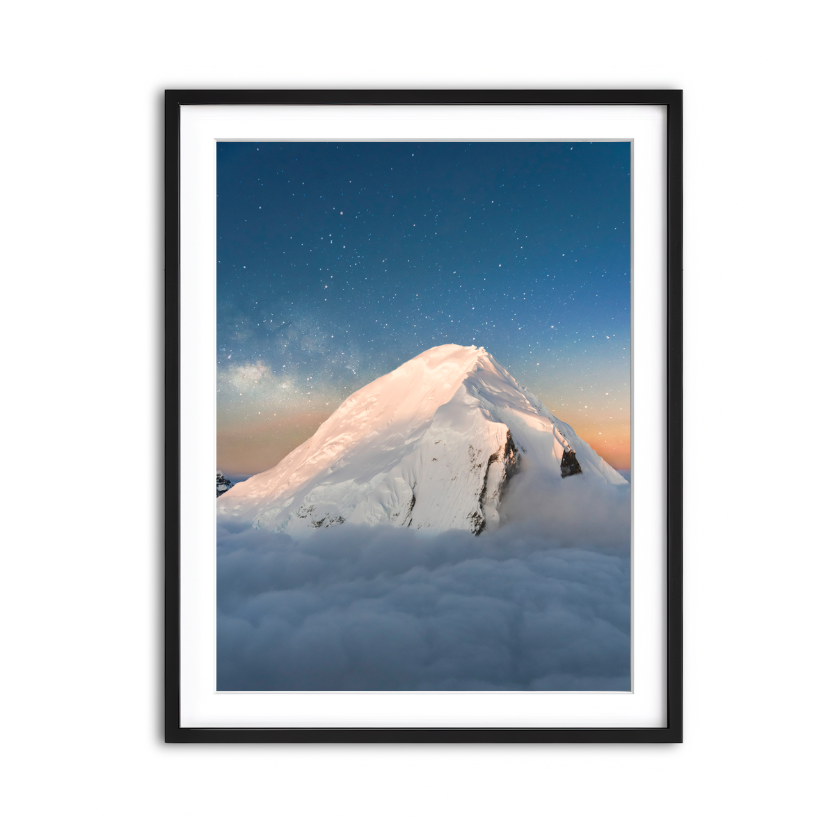 Framed Print 3x4 Black