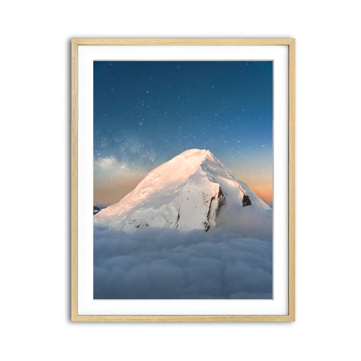 Framed Print 3x4 Natural