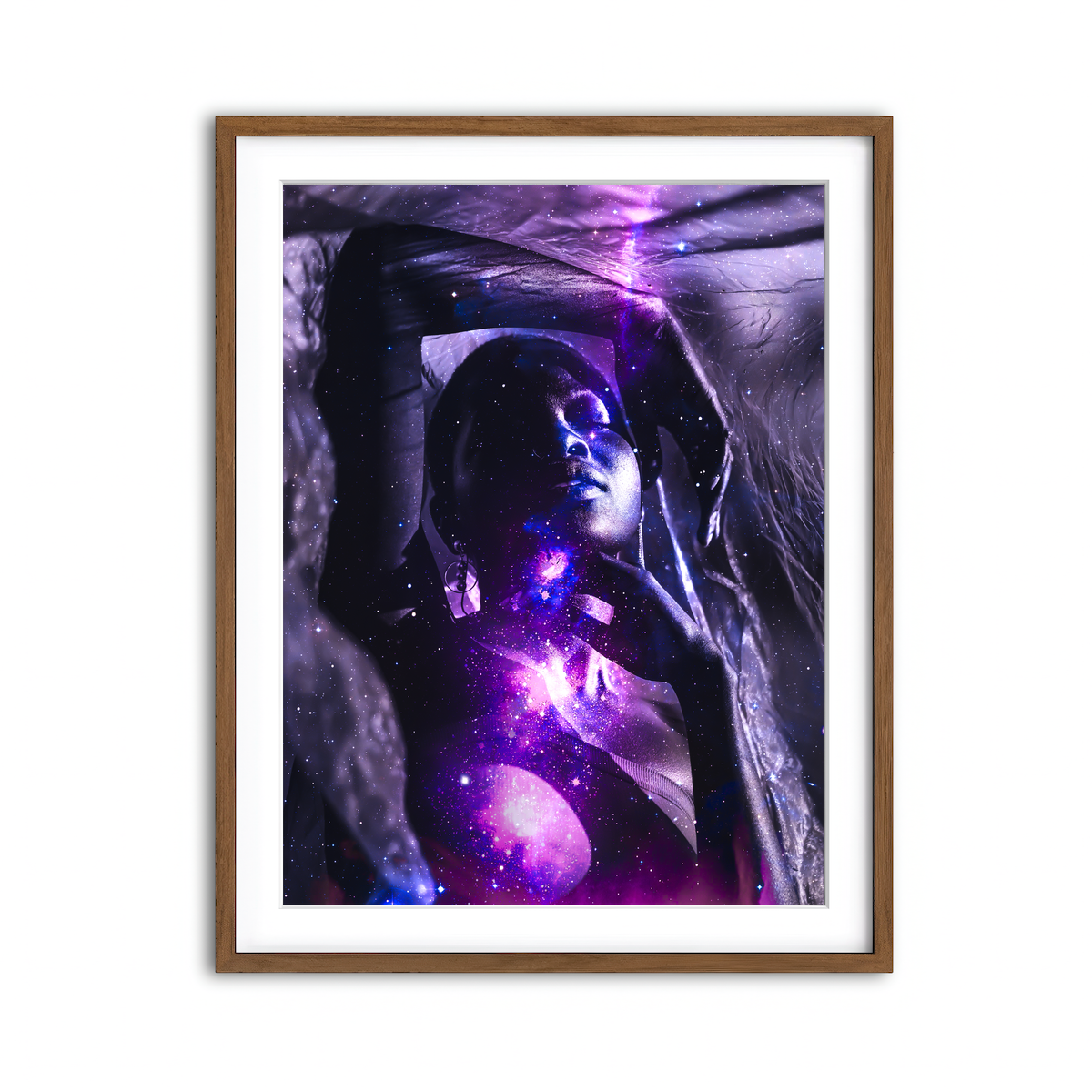 Framed Print 3x4 Walnut