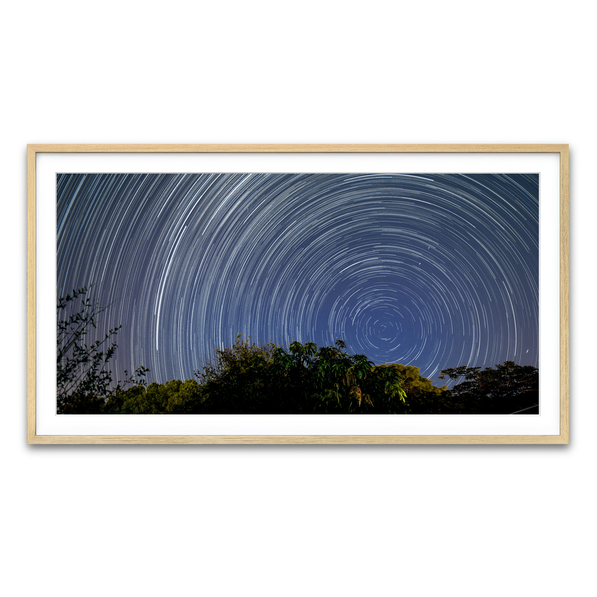 Framed Print 2x1 Natural