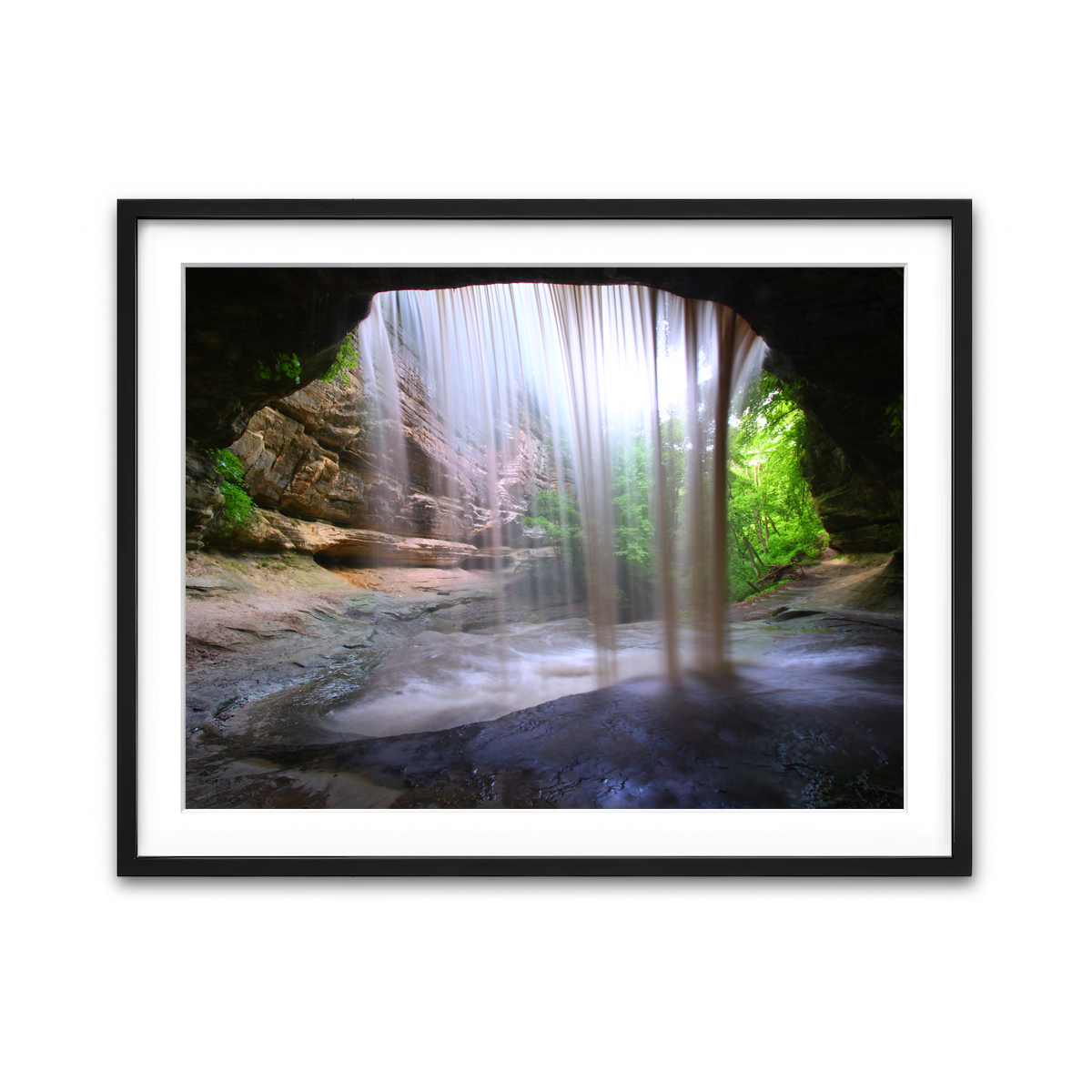 Framed Print 4x3 Black