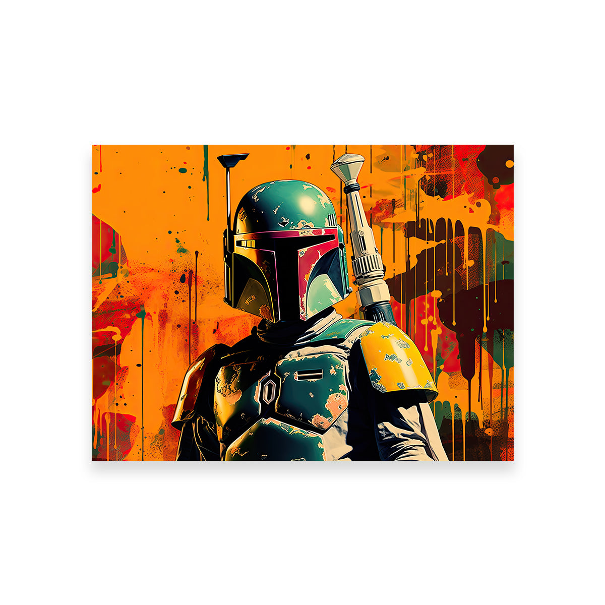 Star Wars Fett Wall Art