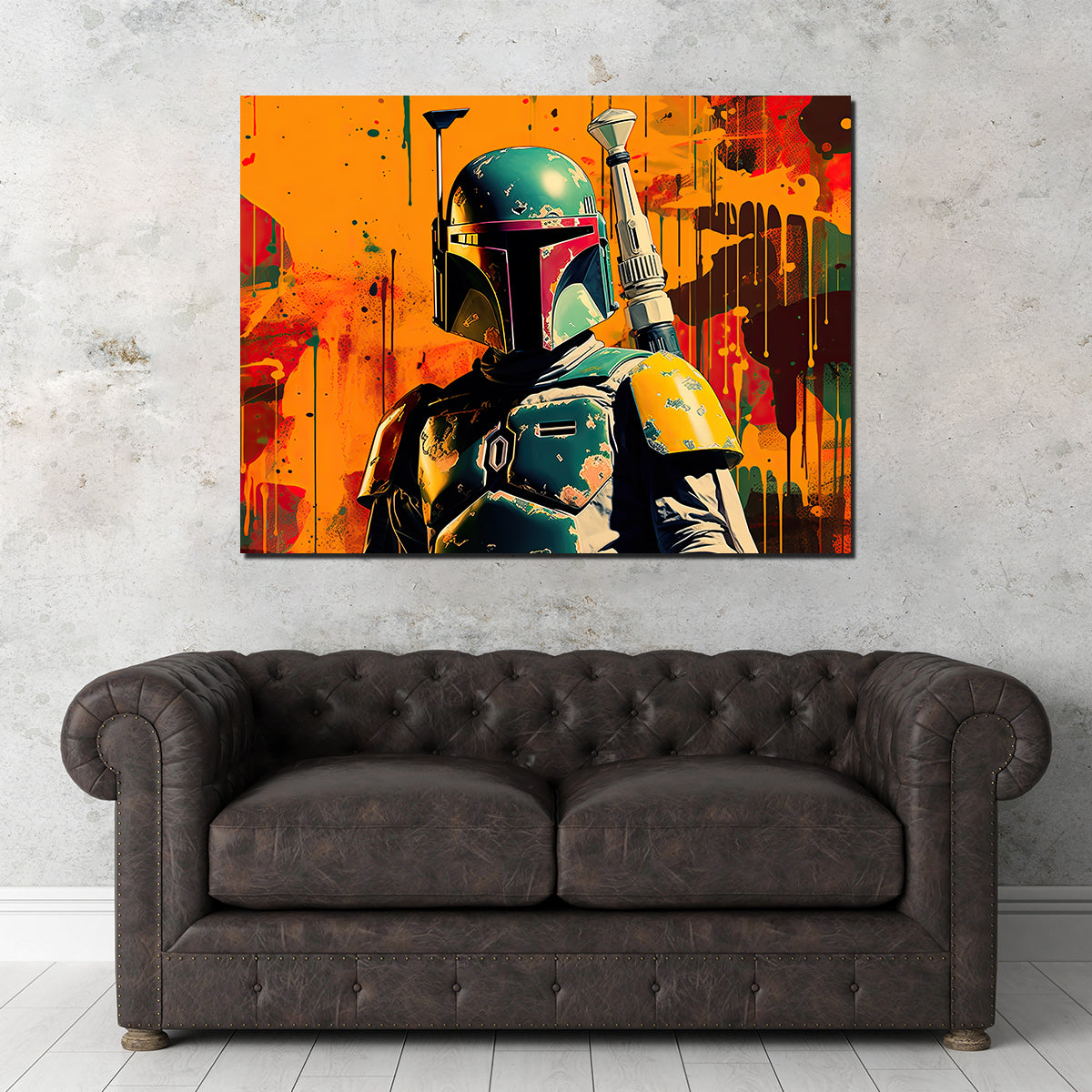 Star Wars Fett Wall Art