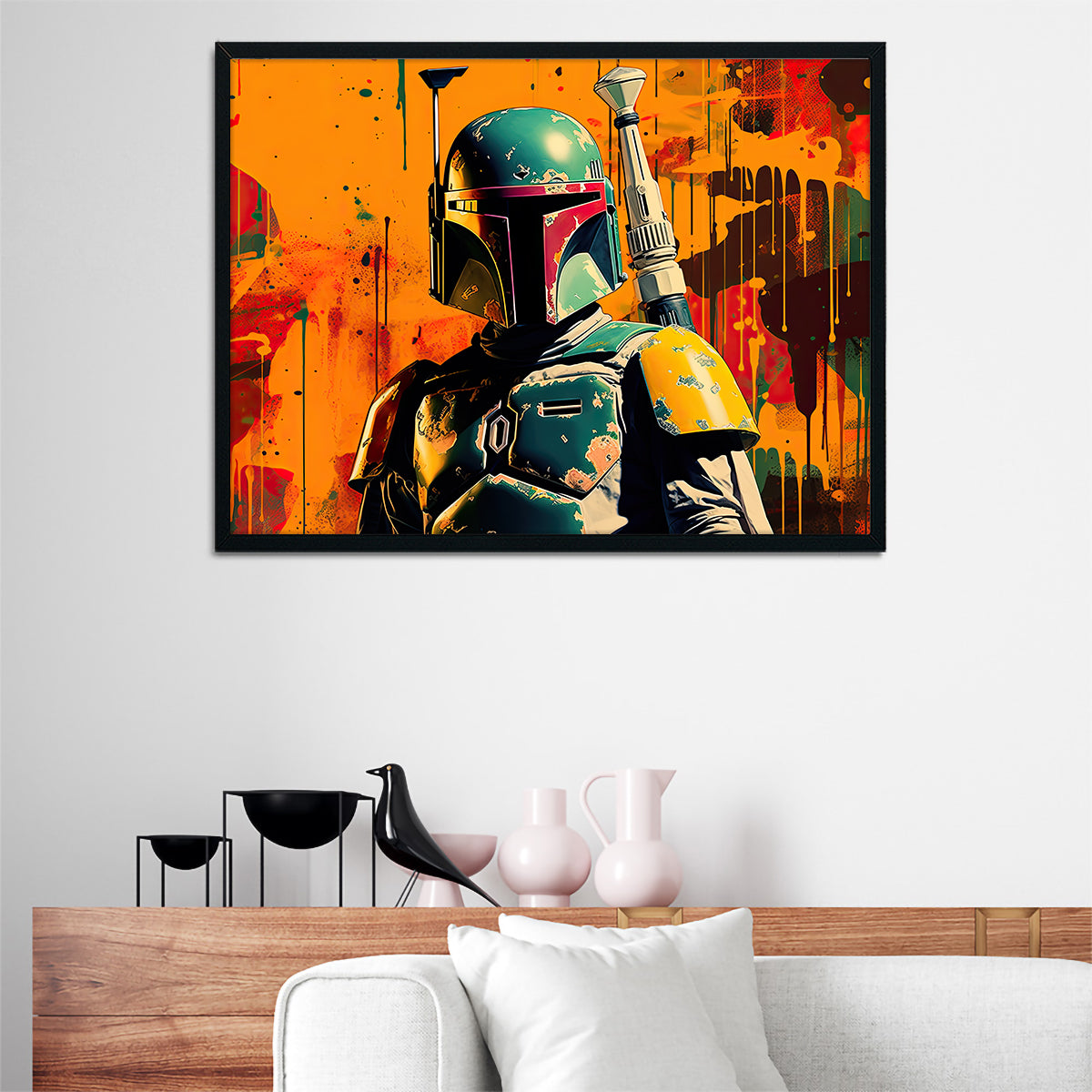 Star Wars Fett Wall Art