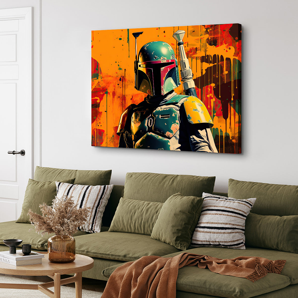 Star Wars Fett Wall Art