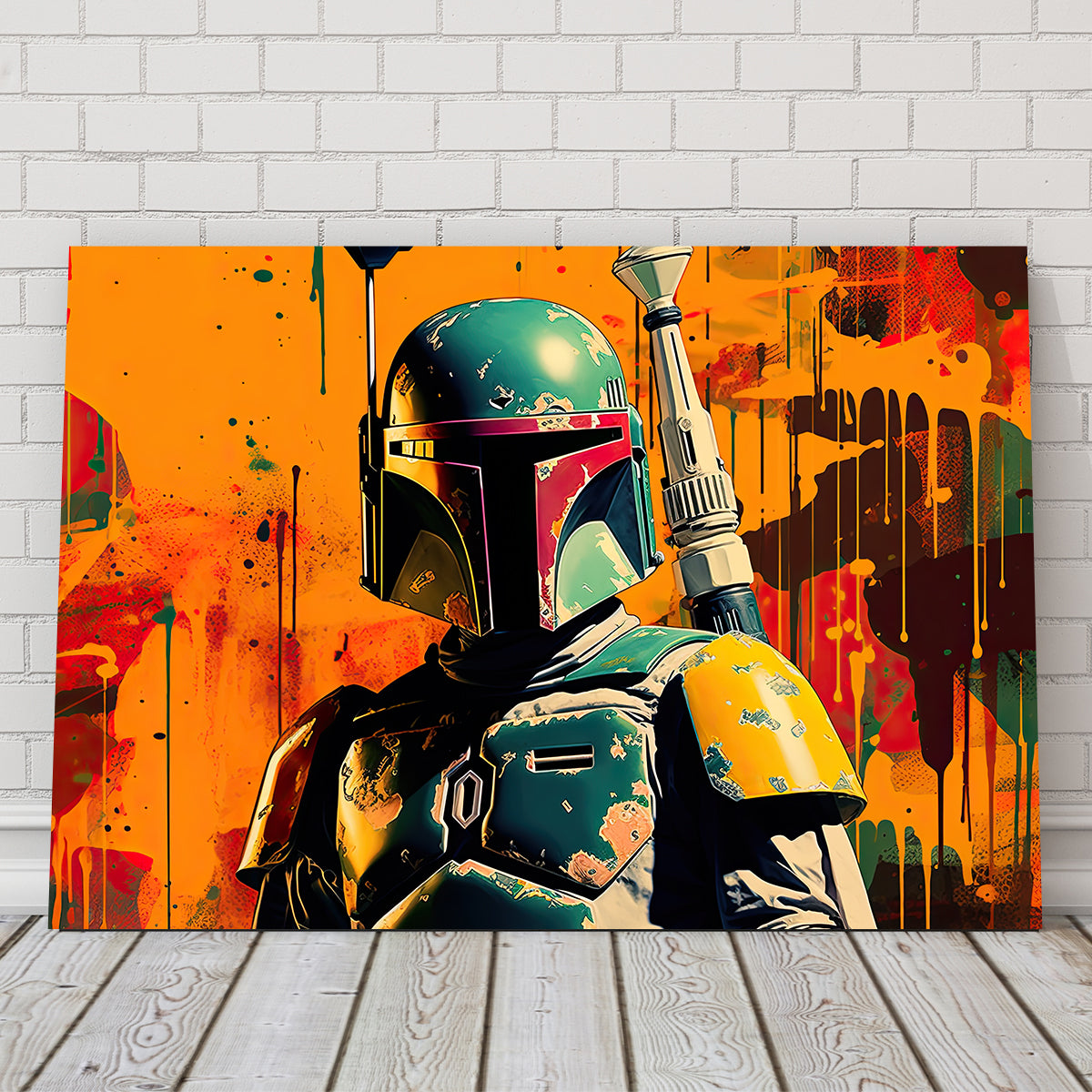 Star Wars Fett Wall Art