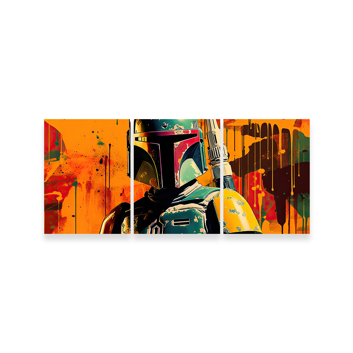 Star Wars Fett Wall Art
