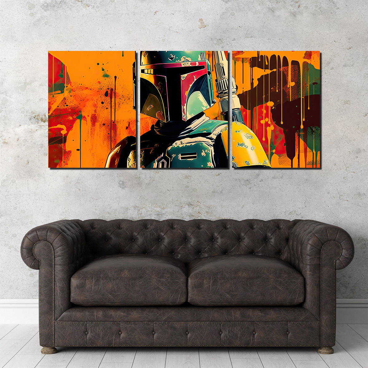 Star Wars Fett Wall Art