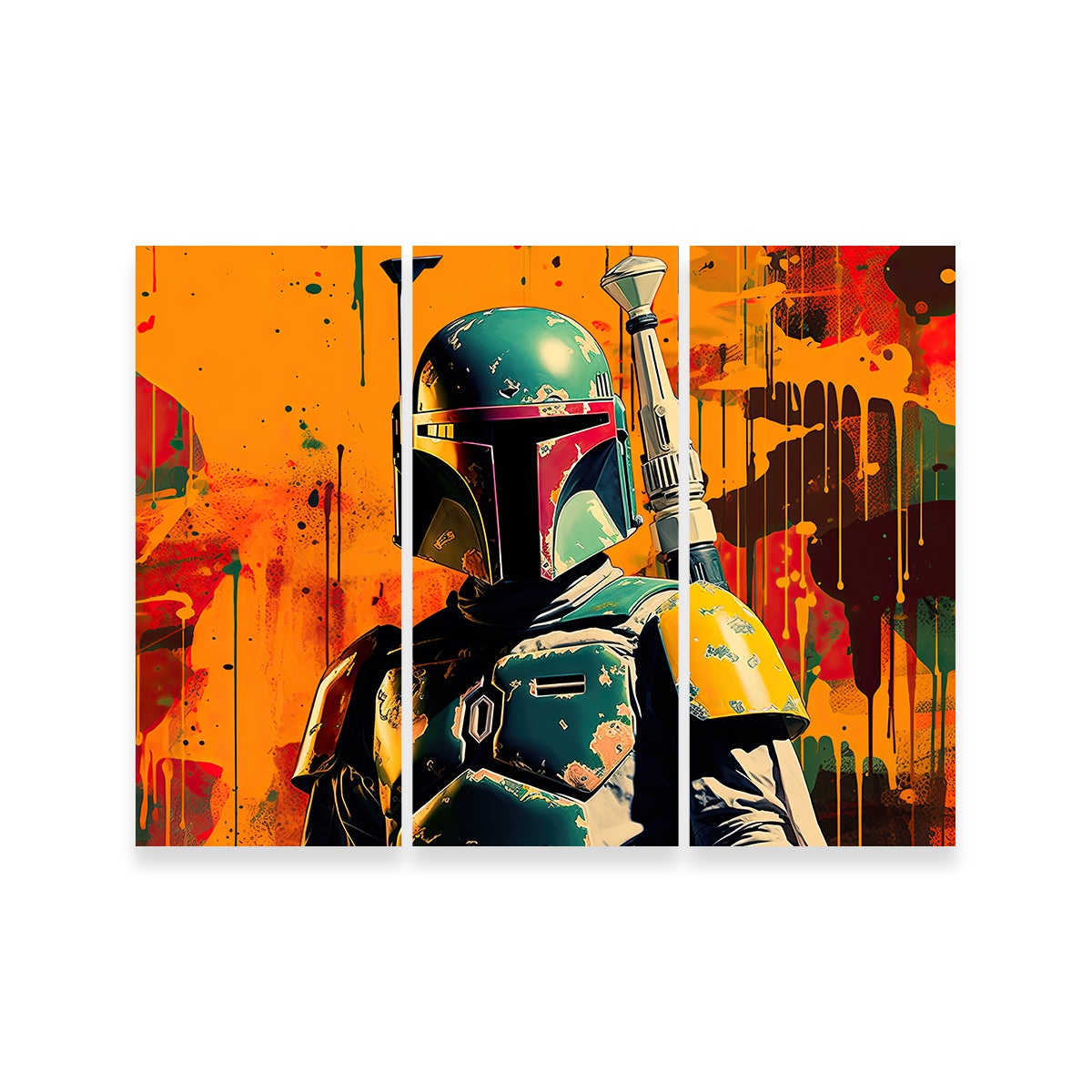 Star Wars Fett Wall Art