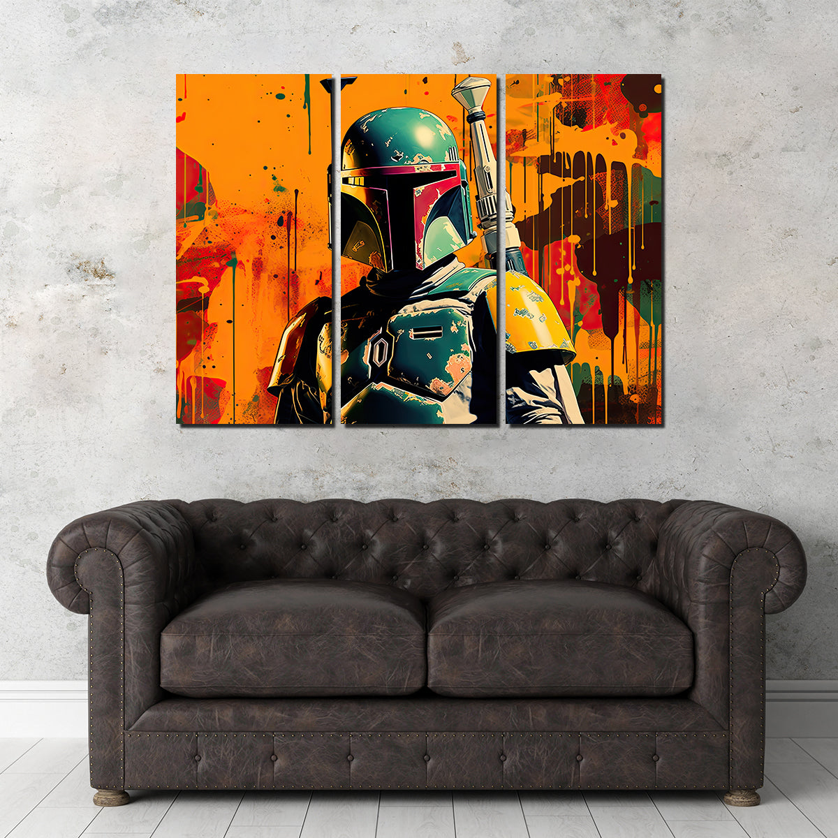 Star Wars Fett Wall Art