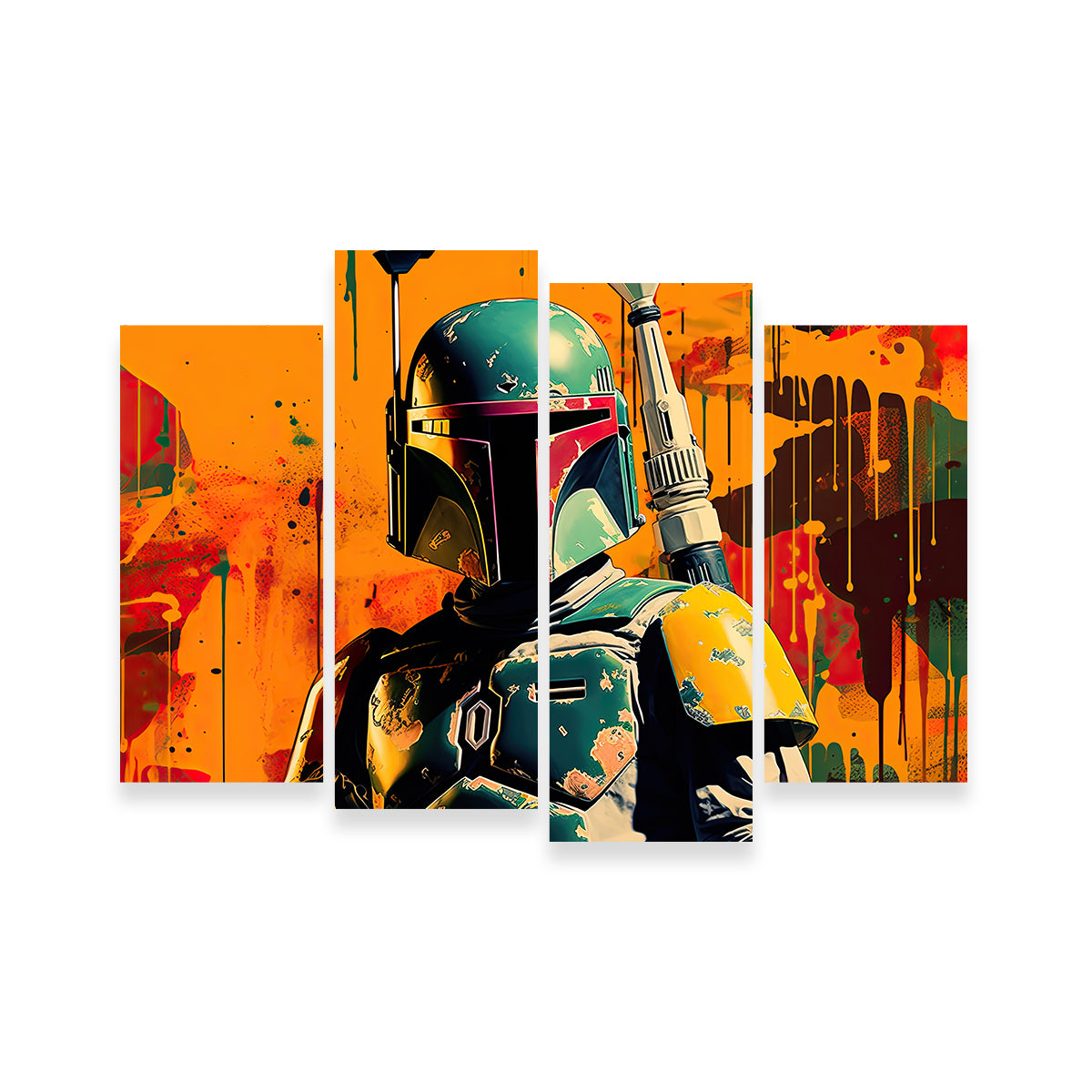 Star Wars Fett Wall Art