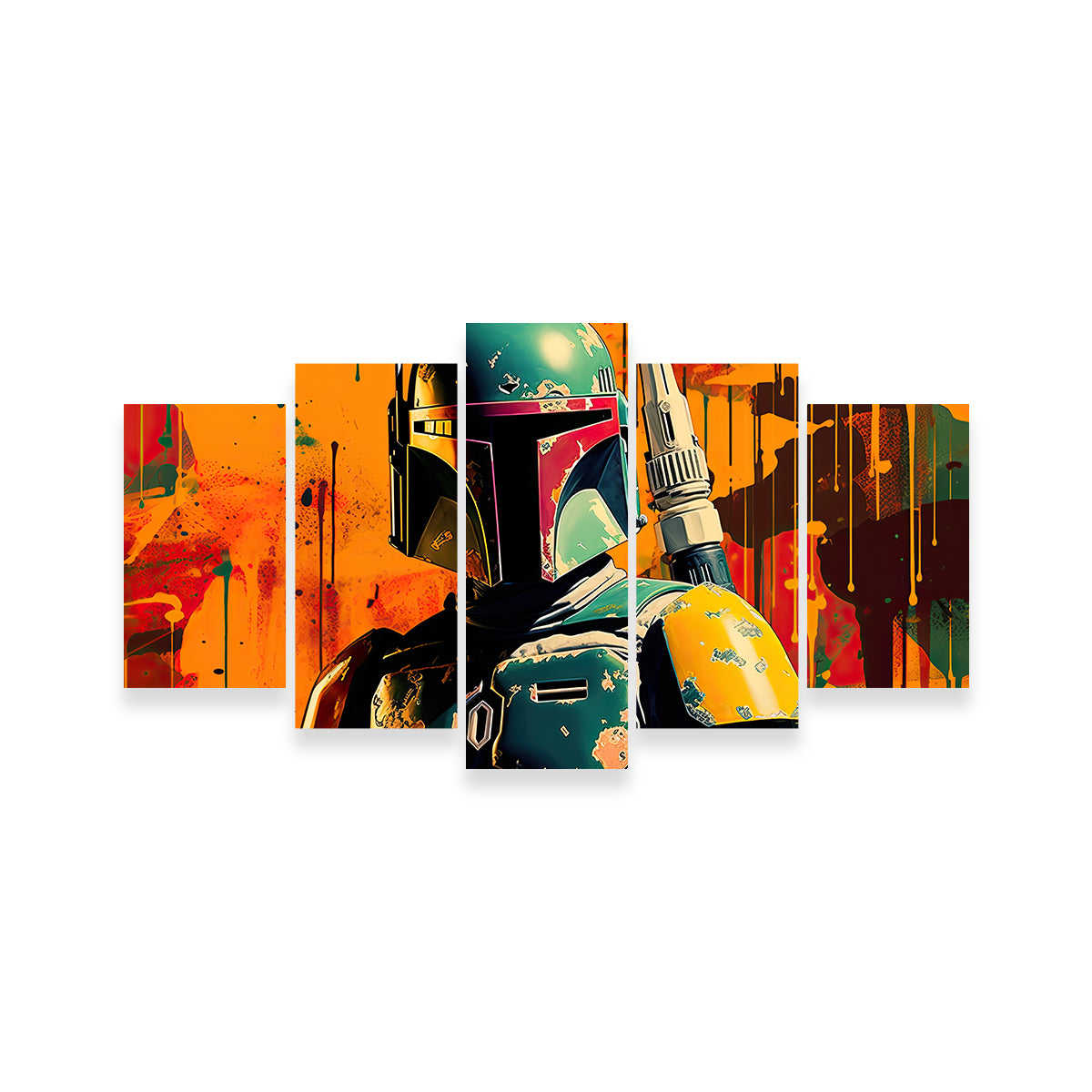 Star Wars Fett Wall Art